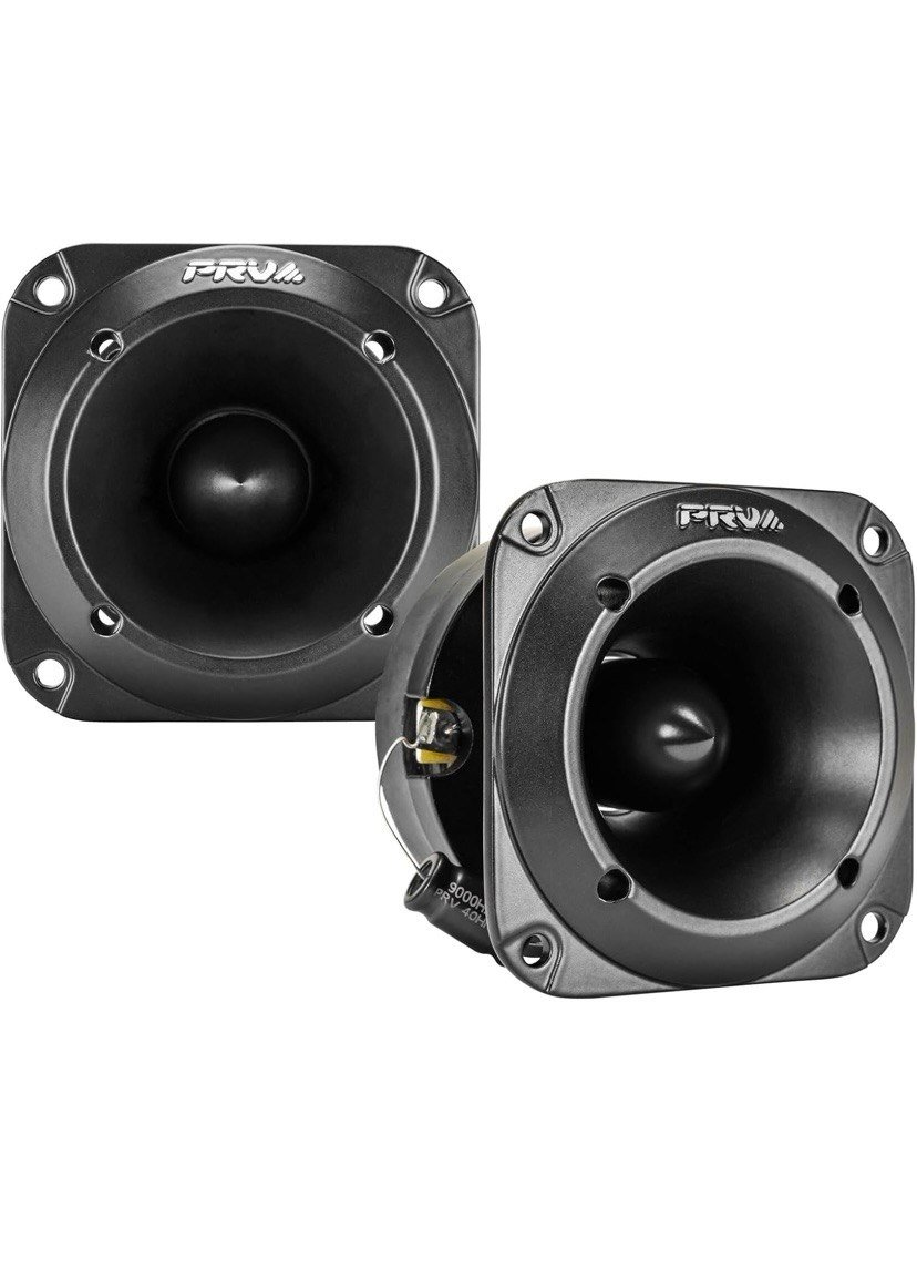 PRV AUDIO TW350Ti-4 Tweeters Tipo Bala para Audio de Coche - 240 Vatios, Tweeters de Titanio de 3x3 Pulgadas para Audio de Coche - Fácil de Montar (Par) - Imagen 6